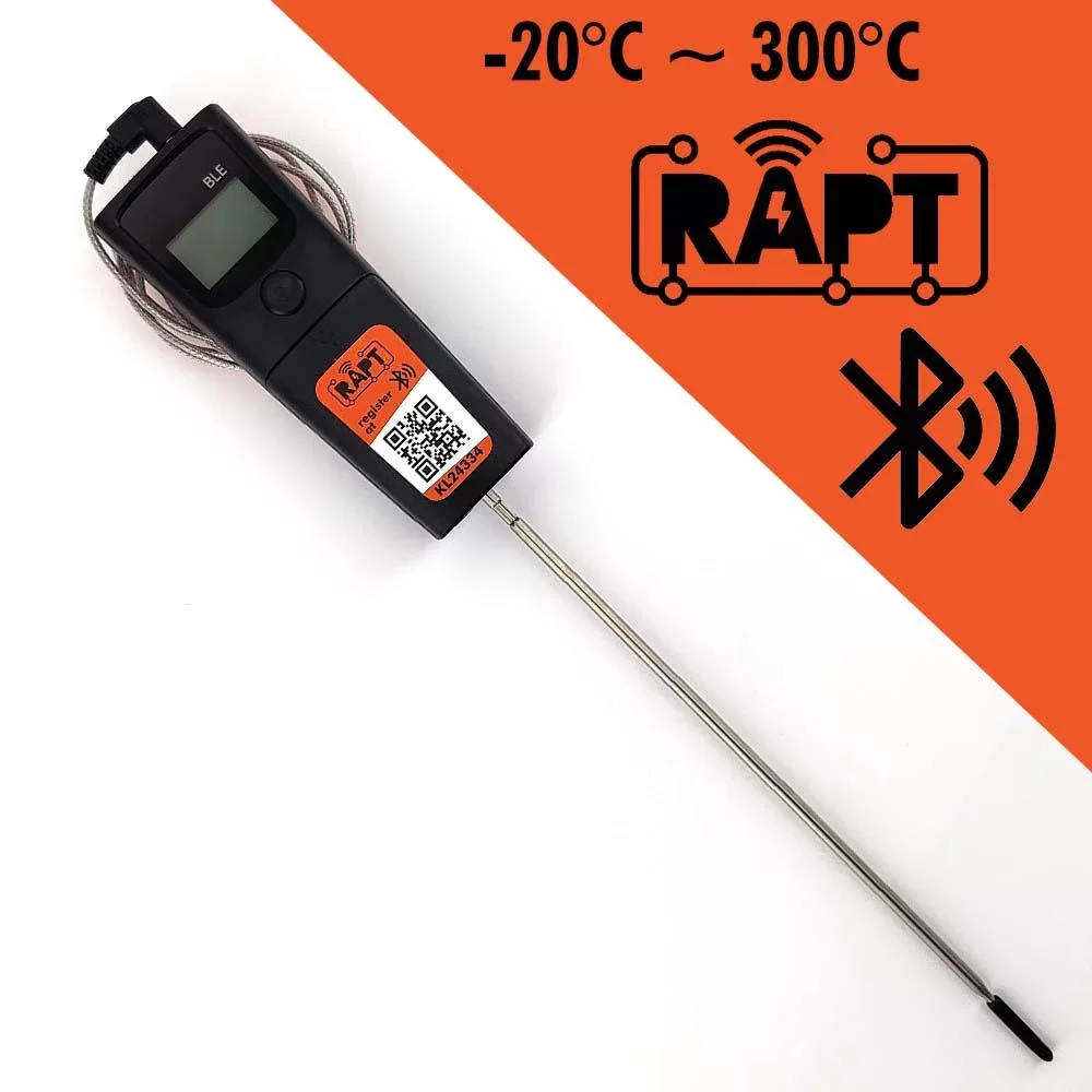 RAPT - Bluetooth Thermometer -20 to 300C - 20cm HTC Probe