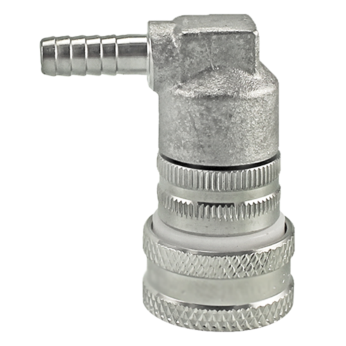 Cast Stainless Gas Ball Lock Disconnect Barb