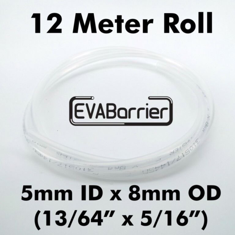 EVABarrier 5mm(13/64) x 8mm(5/16) Double Wall EVA (12meter Length in Bag)