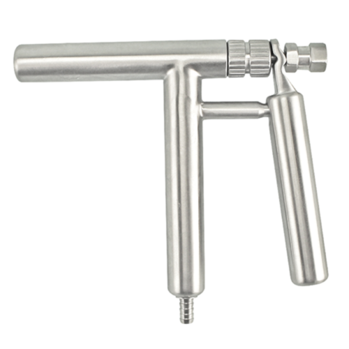 Stainless Steel Pluto Dispensing Gun with Barb Fitting
