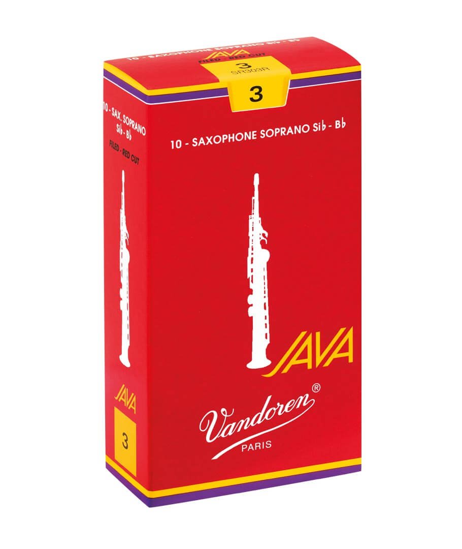Vandoren Java "Filed - Red cut" Soprano saxophone (แพ็ค)