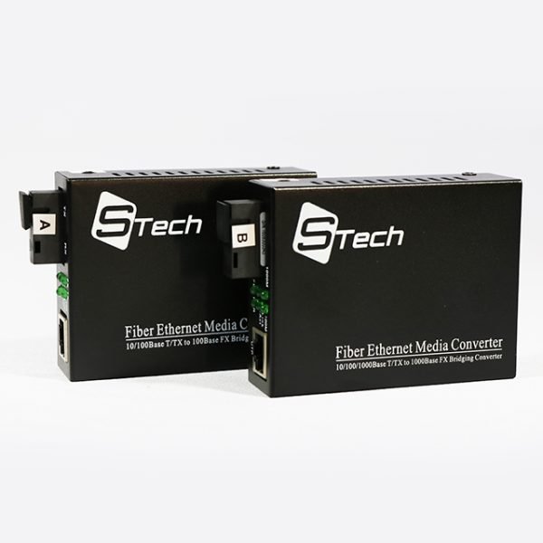 Fiber Ethernet Media Converter 10/100/1000M
