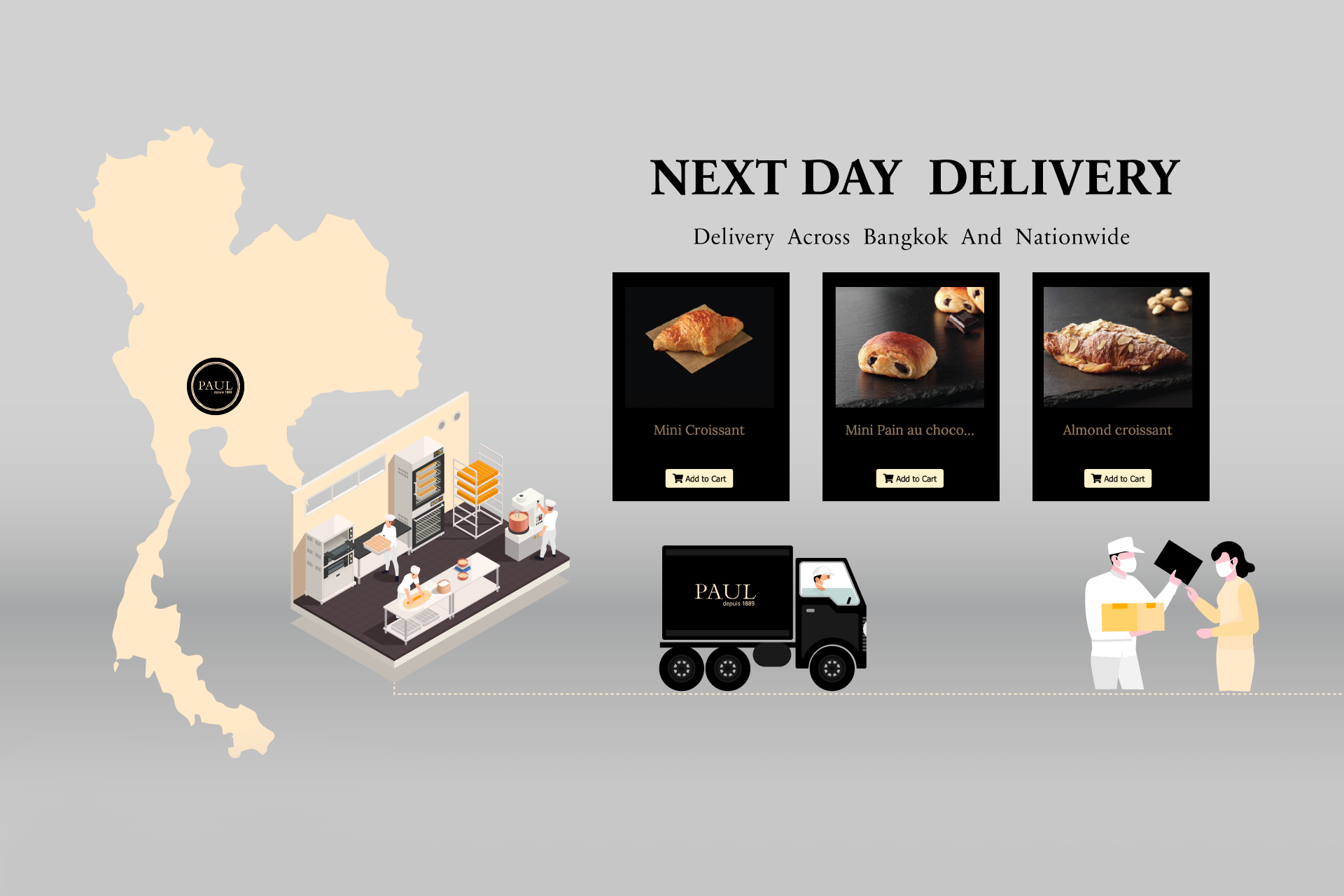 PAUL Bakery Thailand