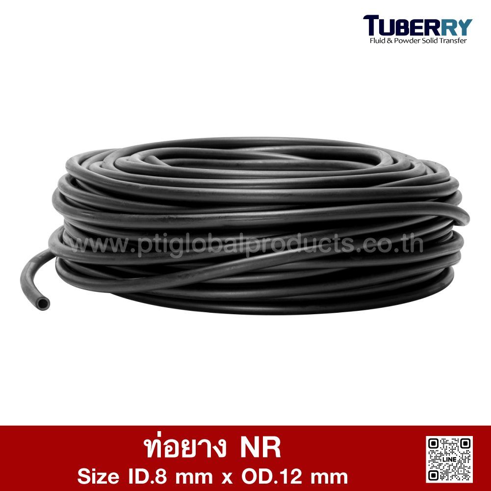 NR Rubber Tubing ID.8 x OD.12 mm - ptiglobalproducts