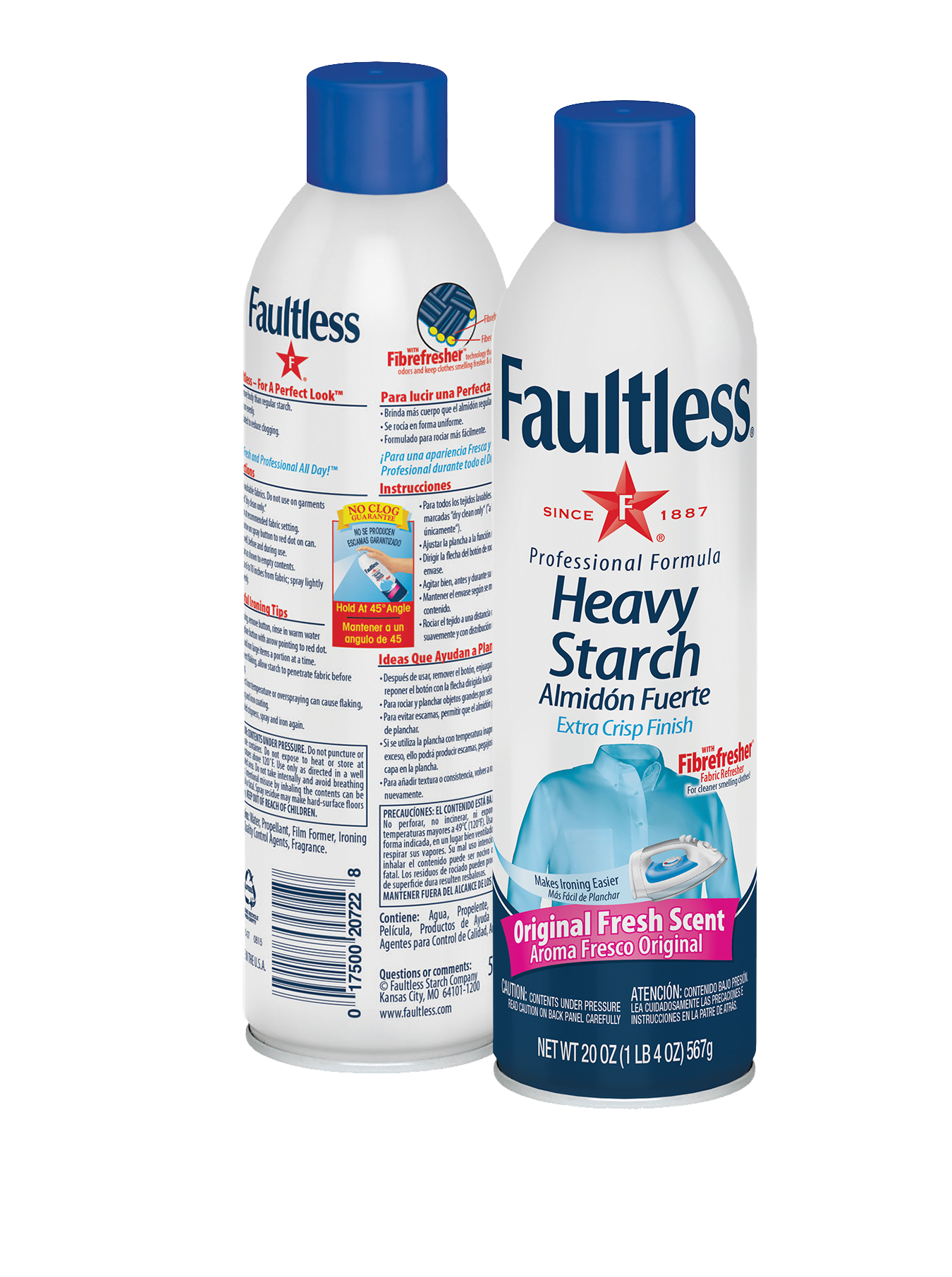 FAULTLESS HEAVY STARCH