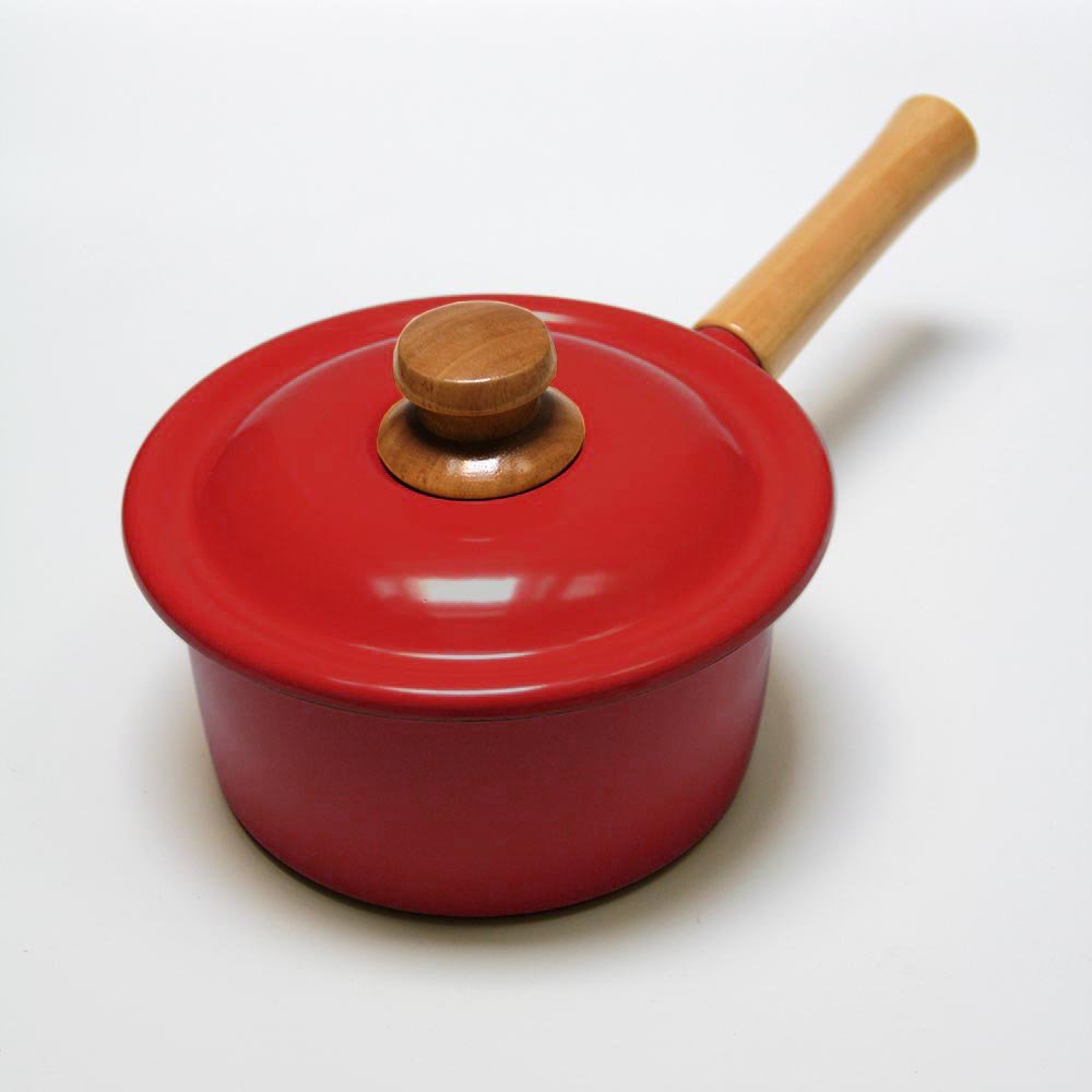 Enamel Cooking Pot with Lid