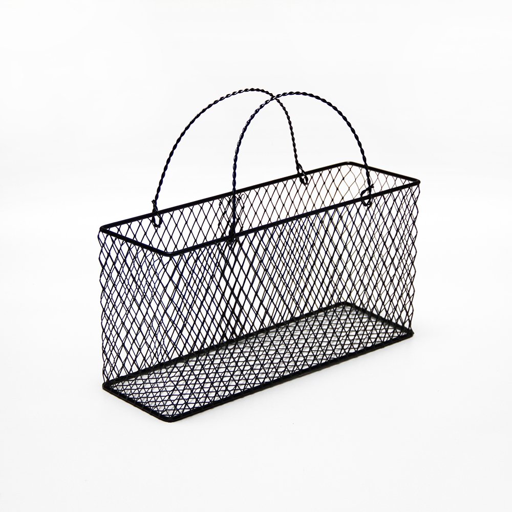 Black Metal Wire Basket