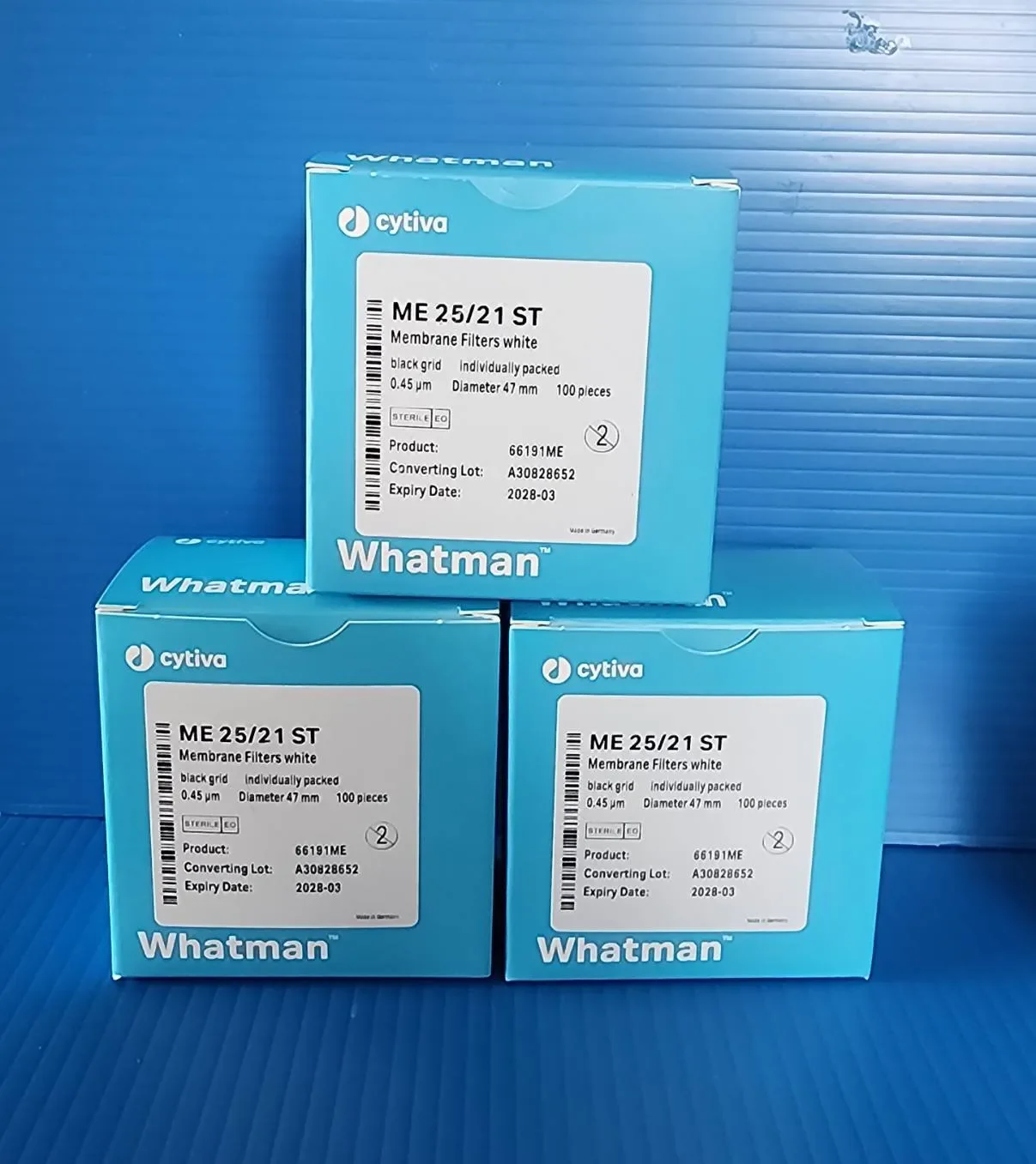 Gn Spring Filter Membrane Filter Gridded,GN-6,0.45 um, 47mm,100/Box