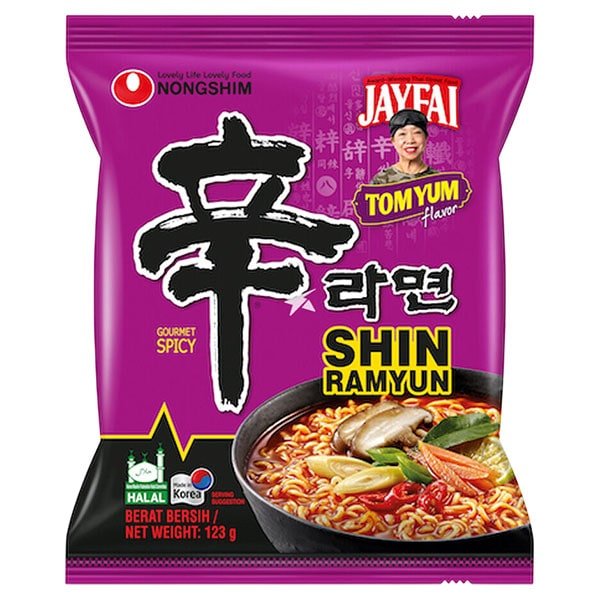 Instant Noodles Shin Ramyun Tom Yum 20 /123 G NONGSHIM