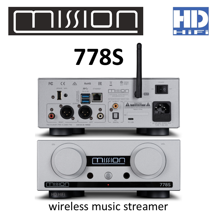 Mission 778S Wireless Music Streamer