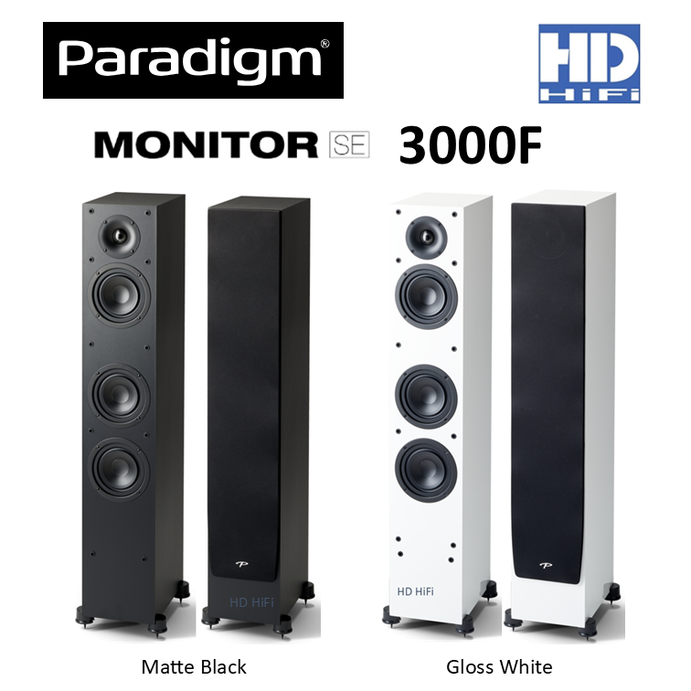 Paradigm Monitor SE 3000F 4-driver, 3-way bass reflex, floorstanding ...