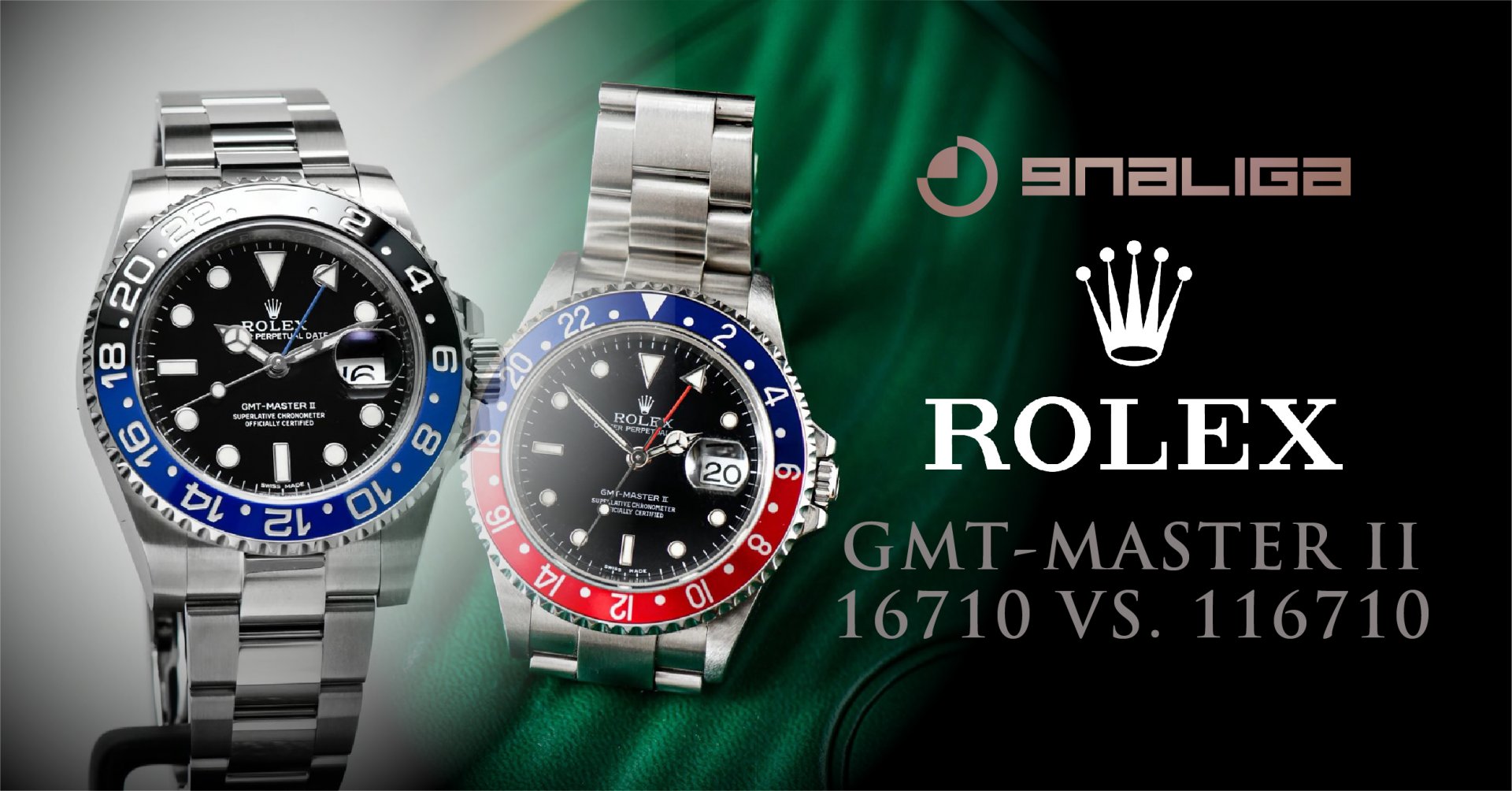 Watches Of War ตอน Rolex GMT-Master II 16710 Vs. 116710