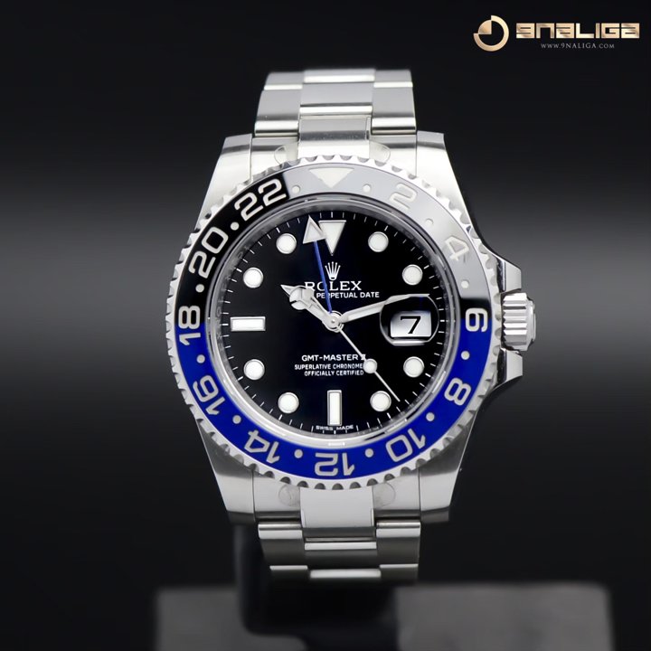 Rolex GMT Master II Blue Black Oyster Y2013 Box and Paper 