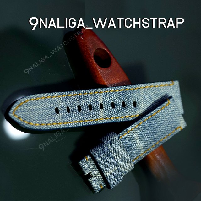 denim watch strap.22/22 mm 120/75 mm