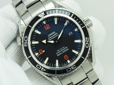 Omega Seamaster Planet Ocean Co-Axial Man size 41 mm FULL Box&Paper