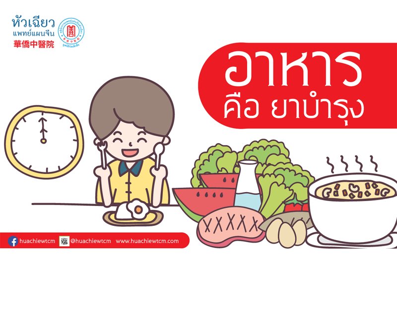 อาหารคือยาบำรุง