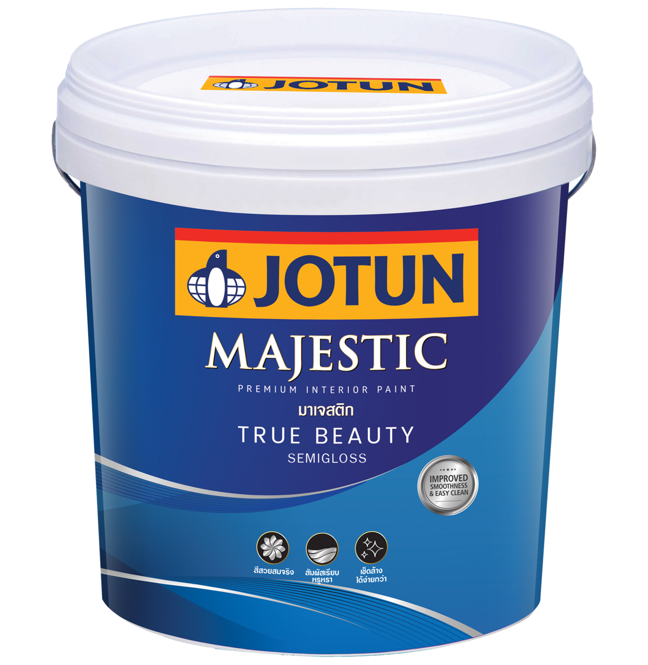 Jotun Majestic True Beauty Semi Gloss ฟิล์มกึ่งเงา