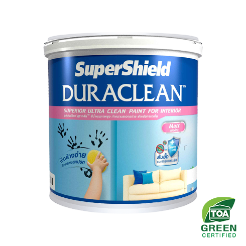 ตัวอย่างถัง TOA SuperShield Duraclean Matt สำหรับแยกรายการวัสดุ