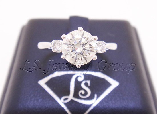 Best selling engagement ring of the month By Lee Seng Jewelry