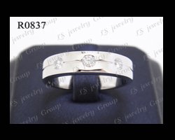 แหวนแต่งงานเกลี้ยง แหวนเกลี้ยง R0837