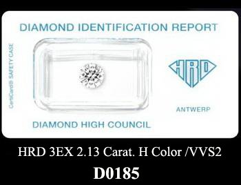 HRD 3EX 2.13 Carat