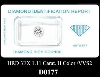 HRD 3EX 1.11 Carat