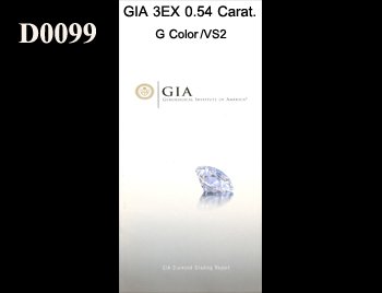 GIA 3EX 0.54 Carat