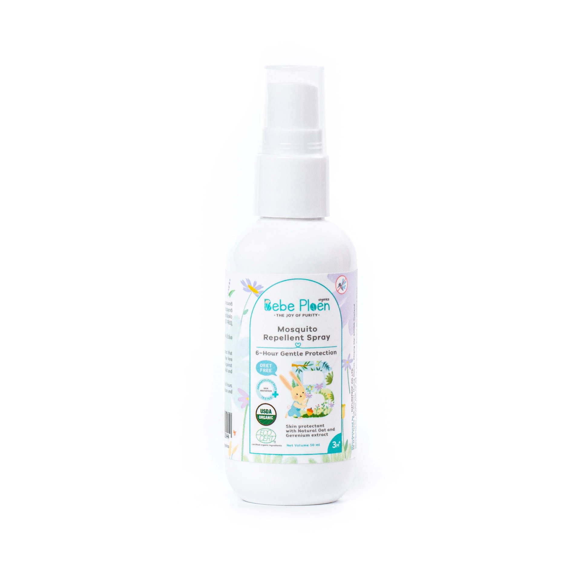 BEBE PLOEN MOSQUITO REPELLENT SPRAY 50ML - bebeploenorganics