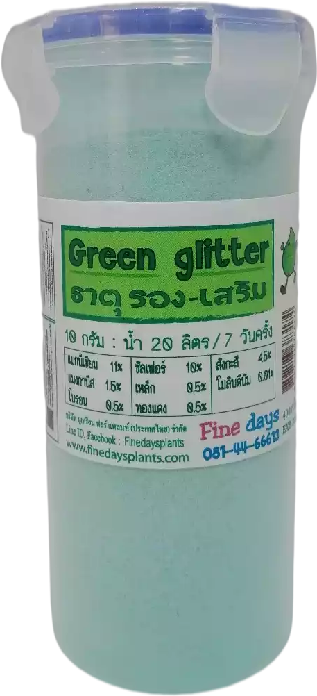 Green Glitter กรีน กลิตเตอร์ 400g.
