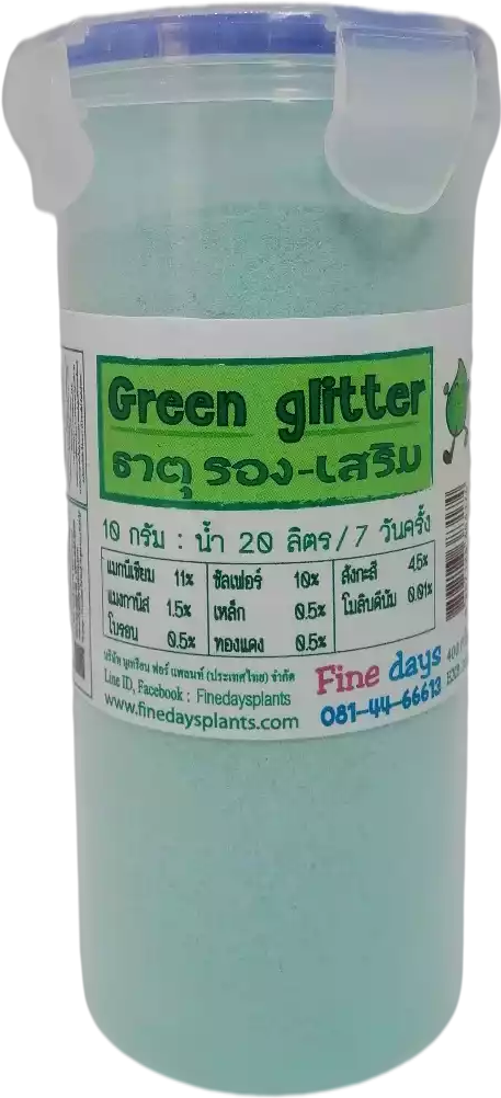 Green Glitter กรีน กลิตเตอร์ 400g.