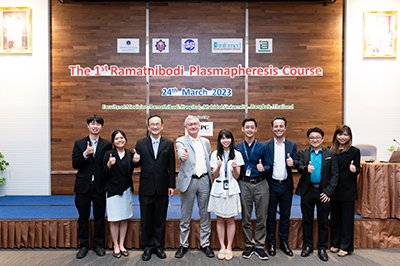 The 1st Ramathibodi Plasmapheresis Course