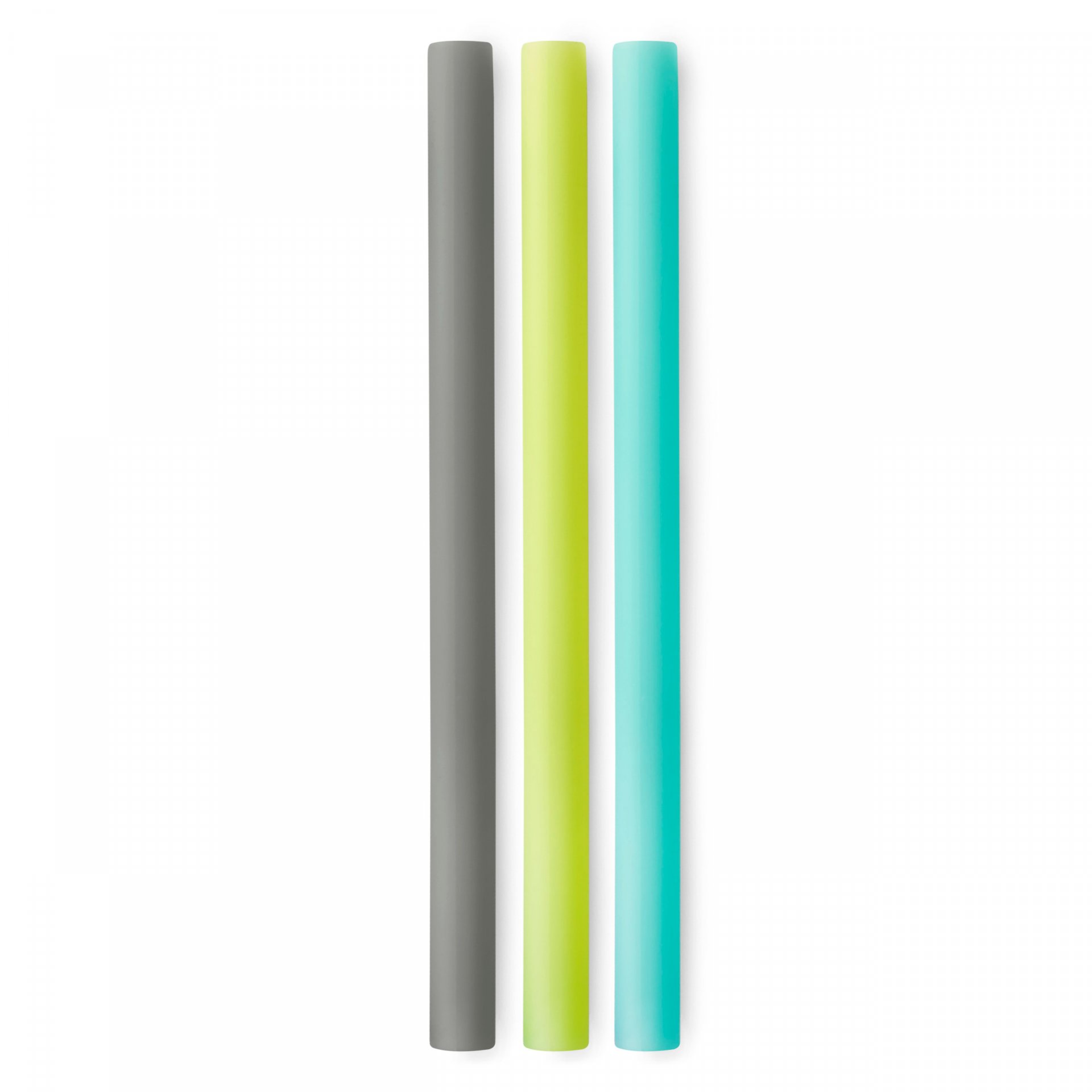 EXTRA WIDE REUSABLE SILICONE BOBA STRAW 3PACK (SEA/FOG/LIME)