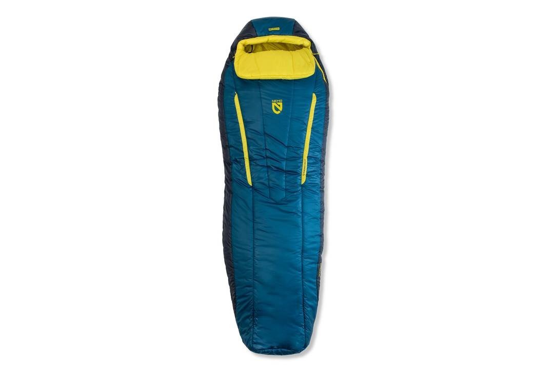 Forte™ Endless Promise® Men's Synthetic Sleeping Bag 20F Regular Abyss / Green Sheen