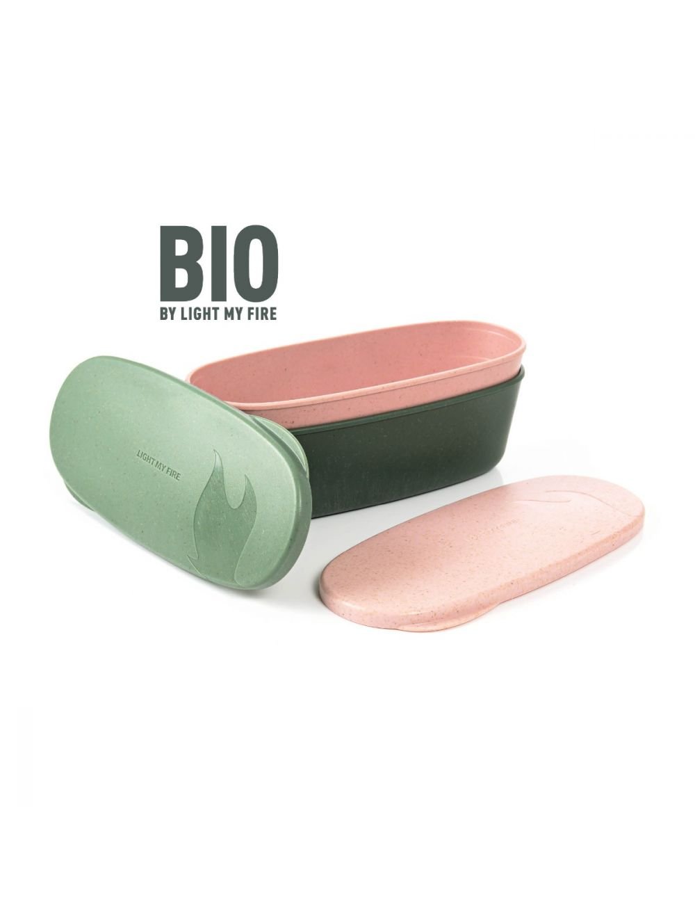 Snapbox Box SnapBox oval BIO 2-pack