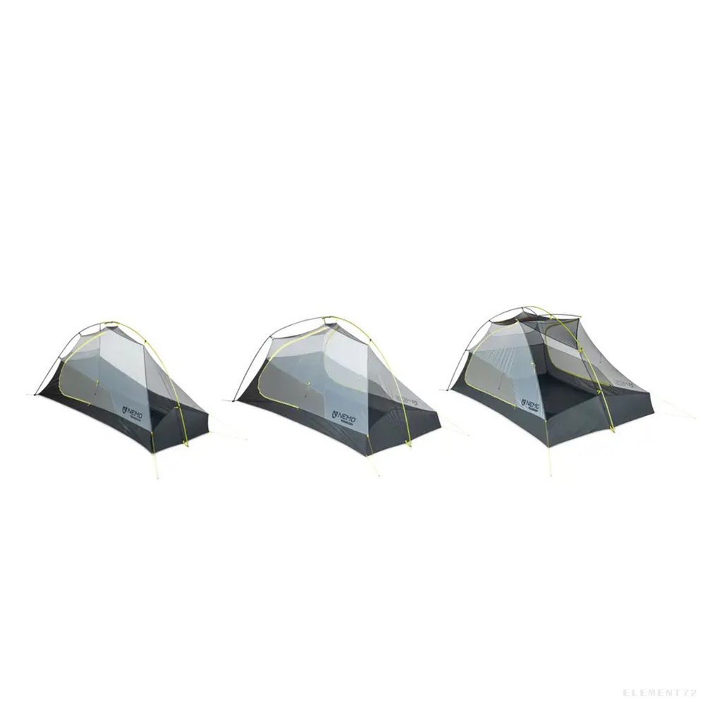 thumbnail image 2 of Nemo Hornet 1P Tyvek Ground Sheet / Tent Footprint Kit With 4 UL Grommet Tabs 2 of 3