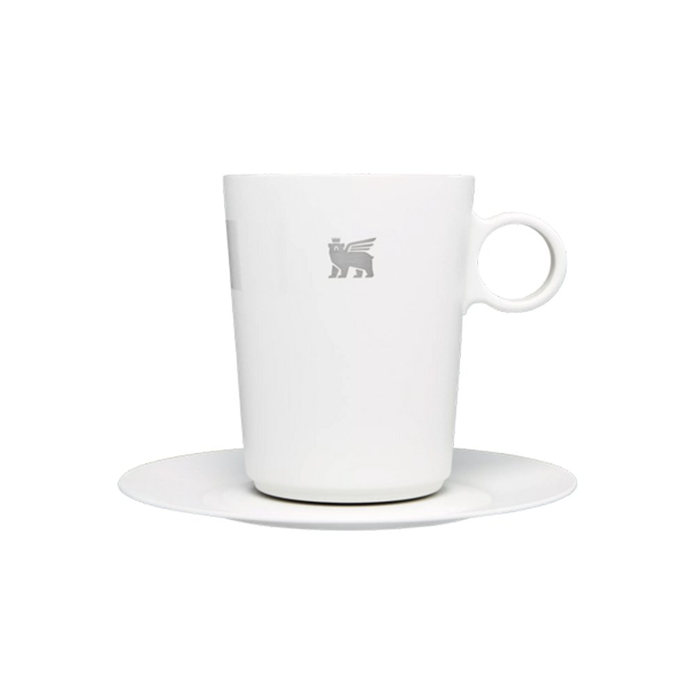The DayBreak Café Latte Cup & Stillness Saucer