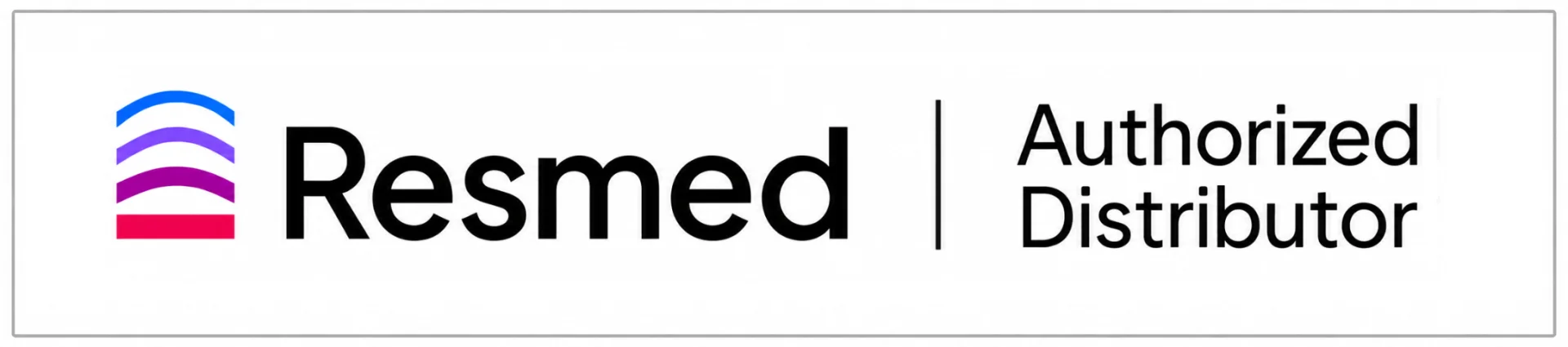 Resmed Authorized Distributor Logo