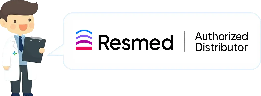 Mr. PK with Resmed Authorized Distributor Logo