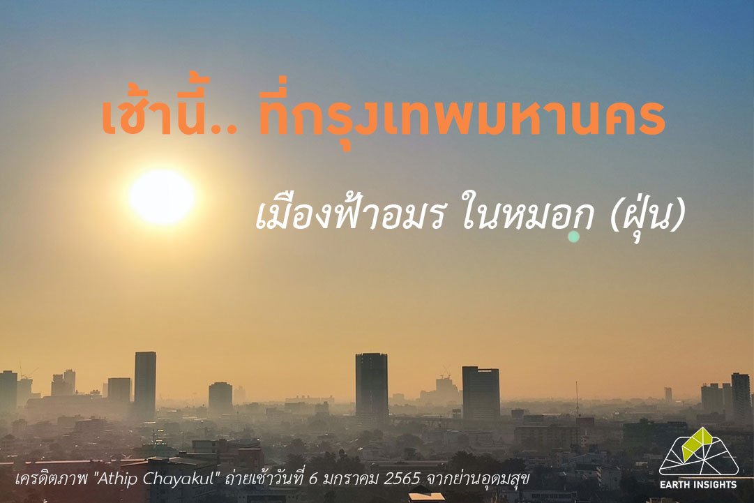 ปริมาณฝุ่น PM2.5 ของกรุงเทพมหานคร