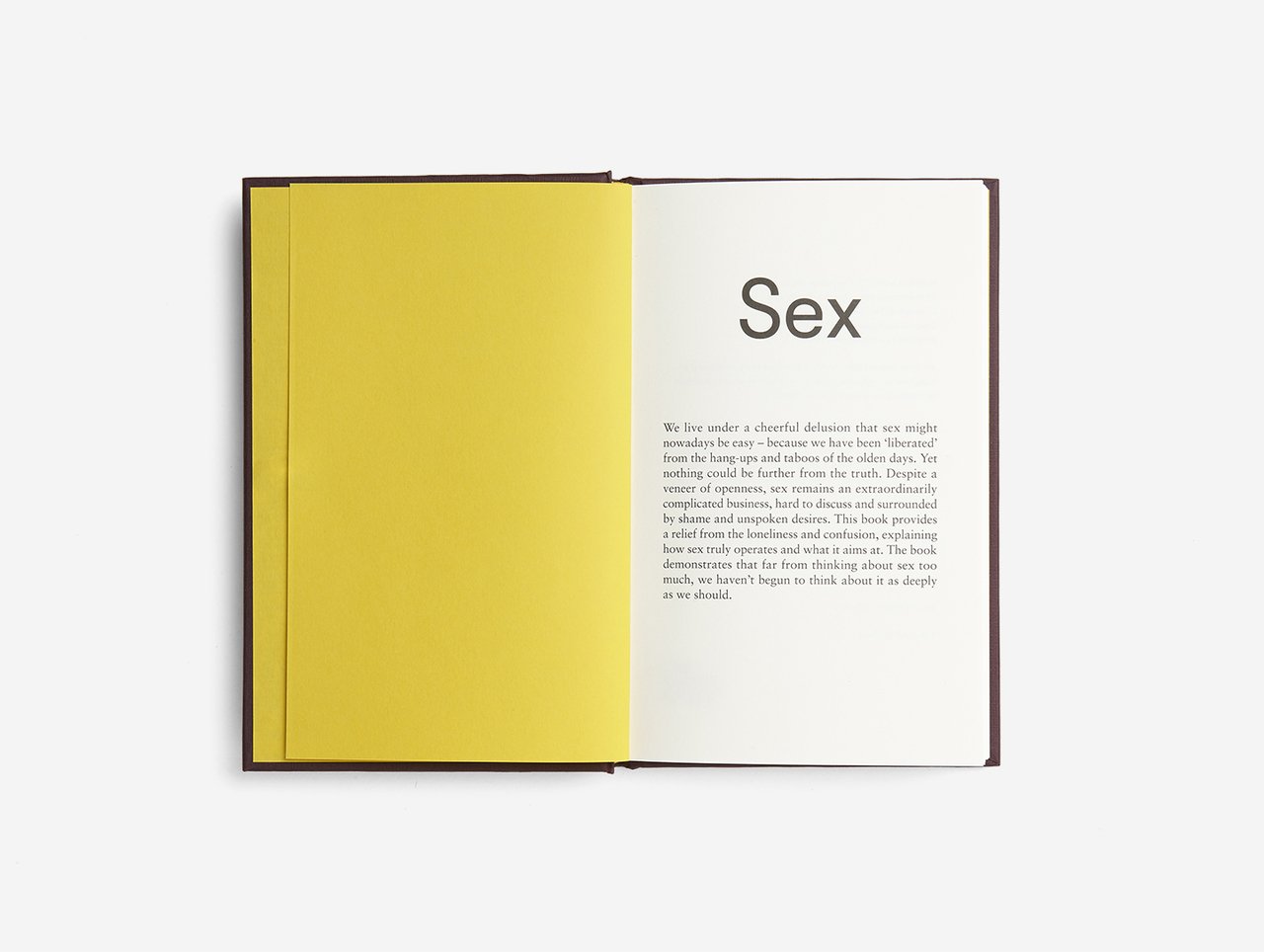 Eng Sex Hard Cover School Of Life Fathombookspace