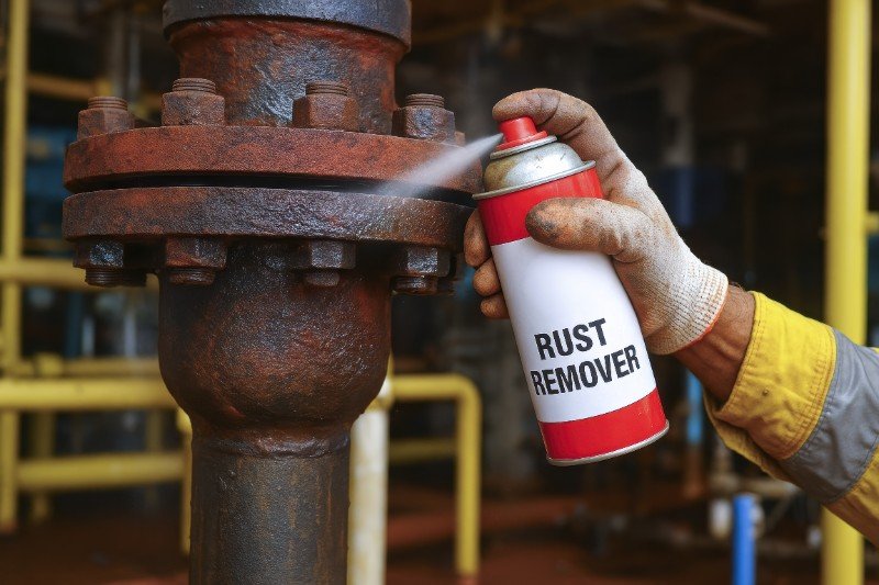 Rust remover spray