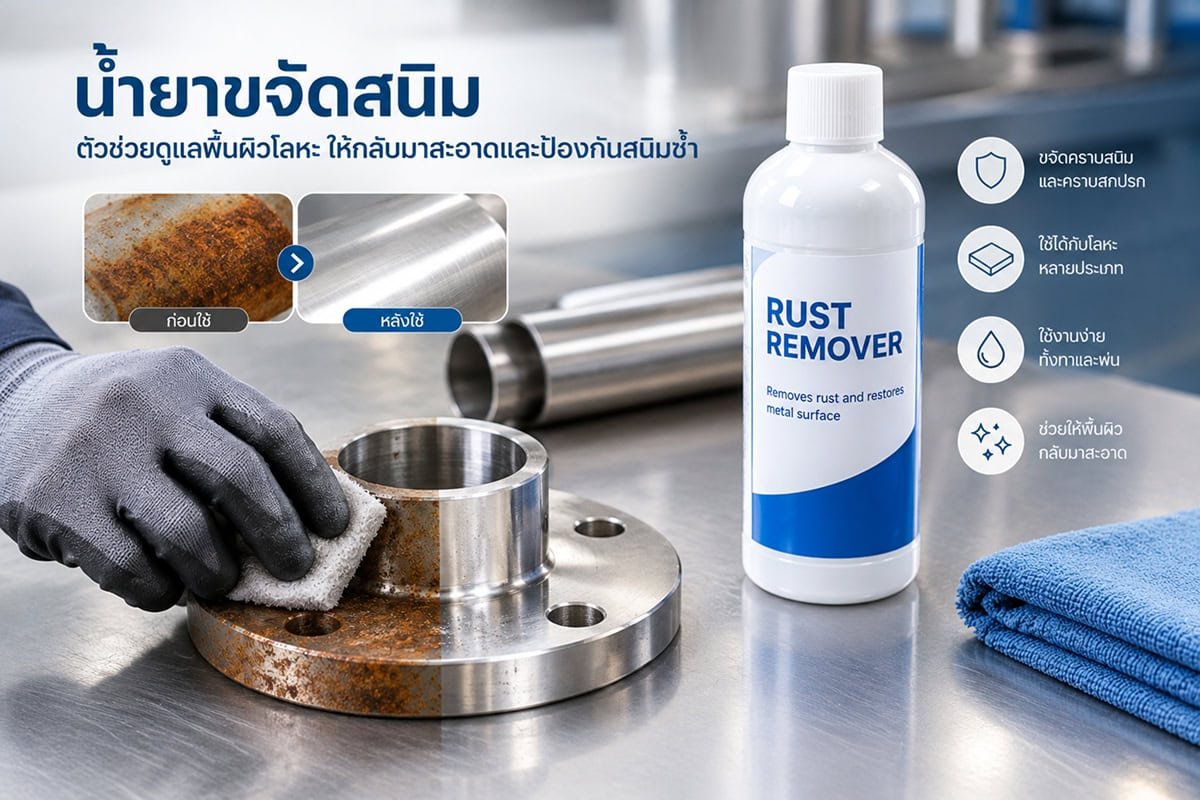 น้ำยาขัดสนิม (Rust remover)