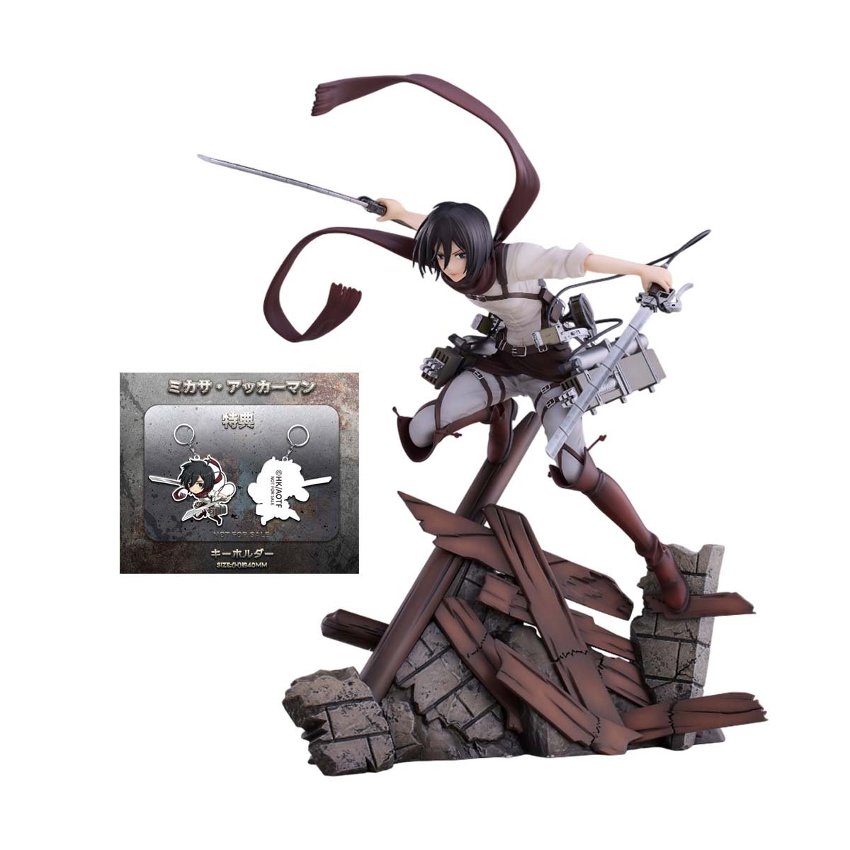 [ราคา 6,300/มัดจำ 3,300][กันยายน2568] มิคาสะ แอคเคอร์แมน, ผ่าพิภพไททัน, Attack on Titan, Mikasa Ackerman, 1/7, ENSOU TOYS