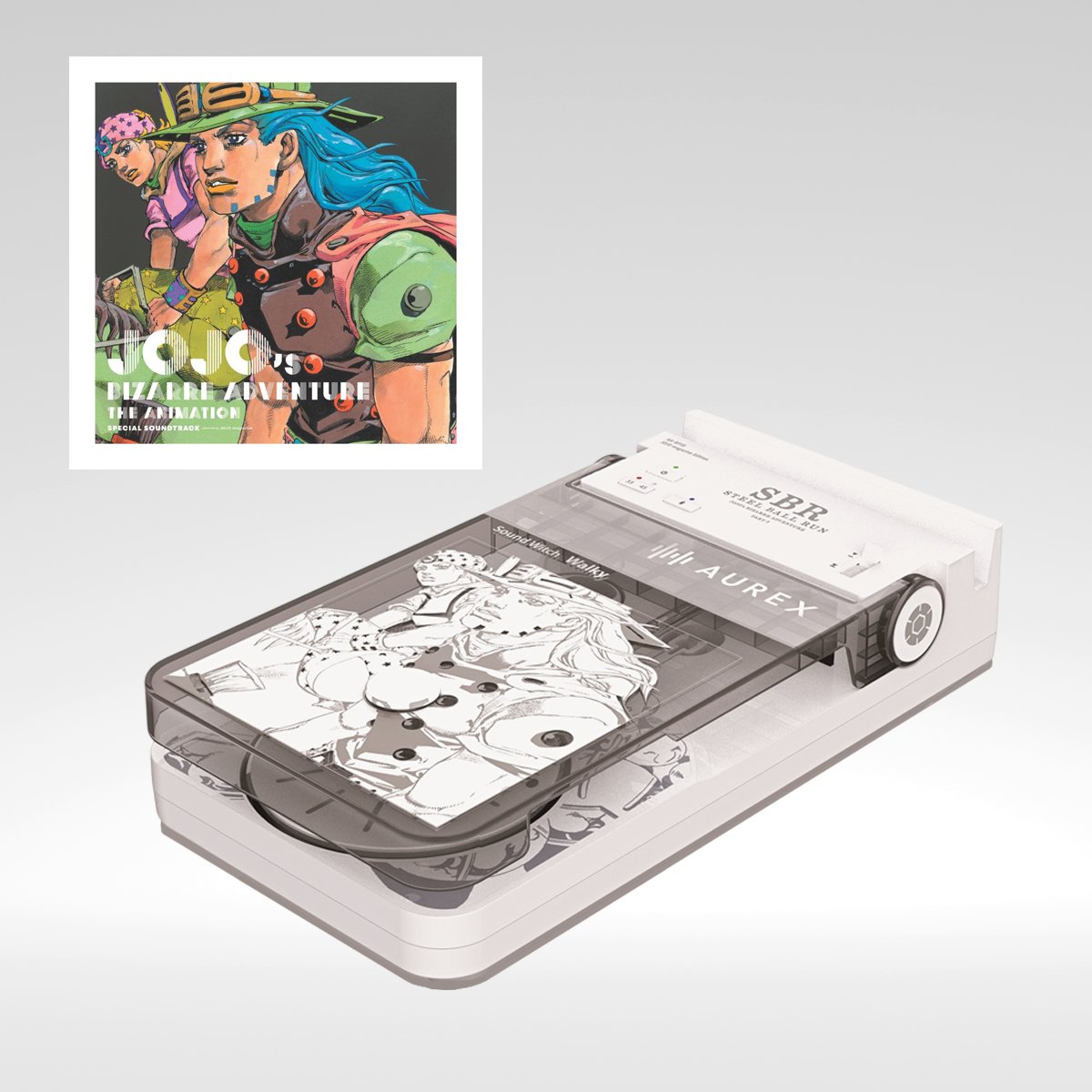 [ราคา 8,990/มัดจำ 7,500][พฤศจิกายน2569] AUREX AX-RP10 JOJO magazine Edition ,JoJo's Bizarre Adventure The Animation SPECIAL SOUNDTRACK selected by JOJO magazine