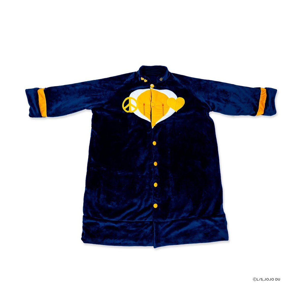 [ราคา 4,300/มัดจำ 3,000][มกราคม2569] ผ้าห่มสวมได้, เสื้อโจสุเกะ, โจโจ้ ล่าข้ามศตวรรษ, เพชรแท้ไม่มีวันสลาย, Jojo's Bizarre Adventure, Diamond is unbreakable, Wearable Blanket