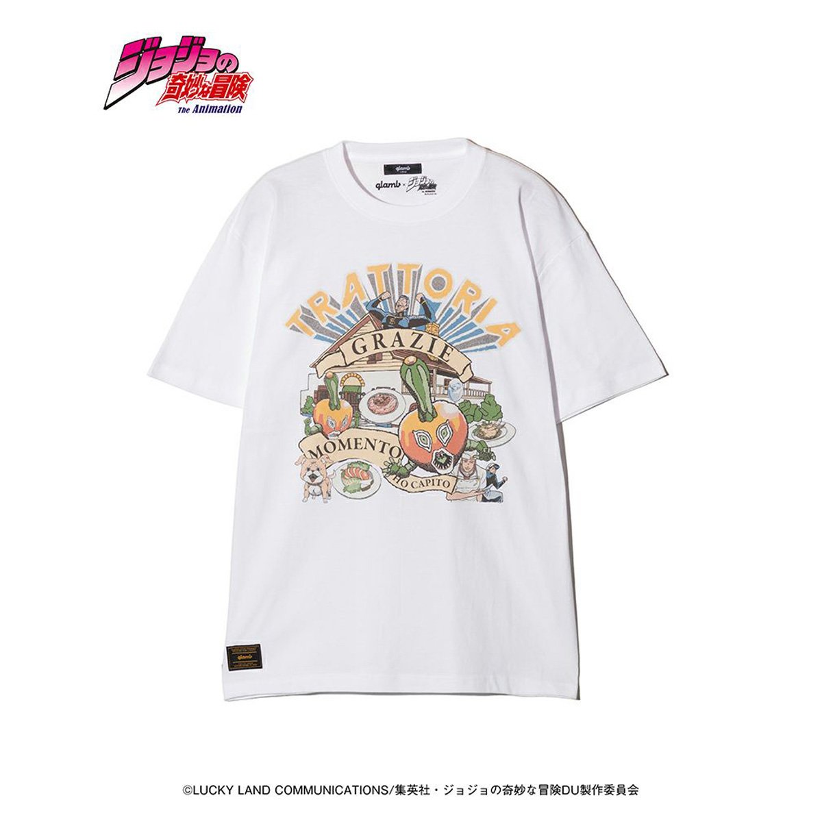 [ราคา 3,250/มัดจำ 2,650][เมษายน2569] เสื้อยืดทีเชิร์ต, เพิร์ล แจม, เพชรแท้ไม่มีวันสลาย, โจโจ้ ล่าข้ามศตวรรษ,  Glamb, Jojo's Bizarre Adventure, Diamond is unbreakable, T-Shirt, Pearl Jam