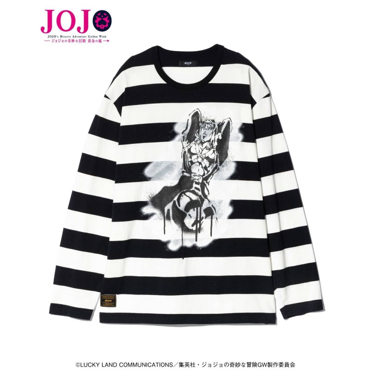 [ราคา 4,500/มัดจำ 3,500][พฤษภาคม2568] เสื้อแขนยาว, คัทโซ, รีซอตโต้, โจโจ้ ล่าข้ามศตวรรษ, สายลมทองคำ, Glamb, Jojo's Bizarre Adventure, Golden Wind, Border Cut Sew, Risotto
