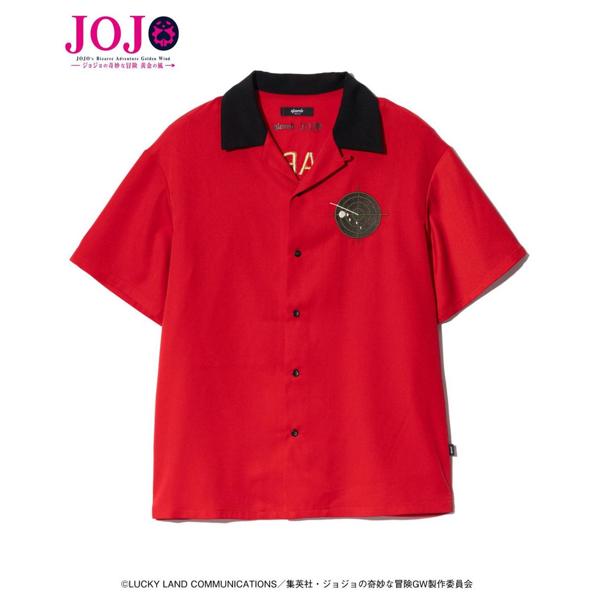 [ราคา 6,700/มัดจำ 5,700][พฤษภาคม2568] เสื้อเชิร์ท, แอร์โรว์สมิท, โจโจ้ ล่าข้ามศตวรรษ, สายลมทองคำ, Glamb, Jojo's Bizarre Adventure, Golden Wind, Shirt, Aerosmith