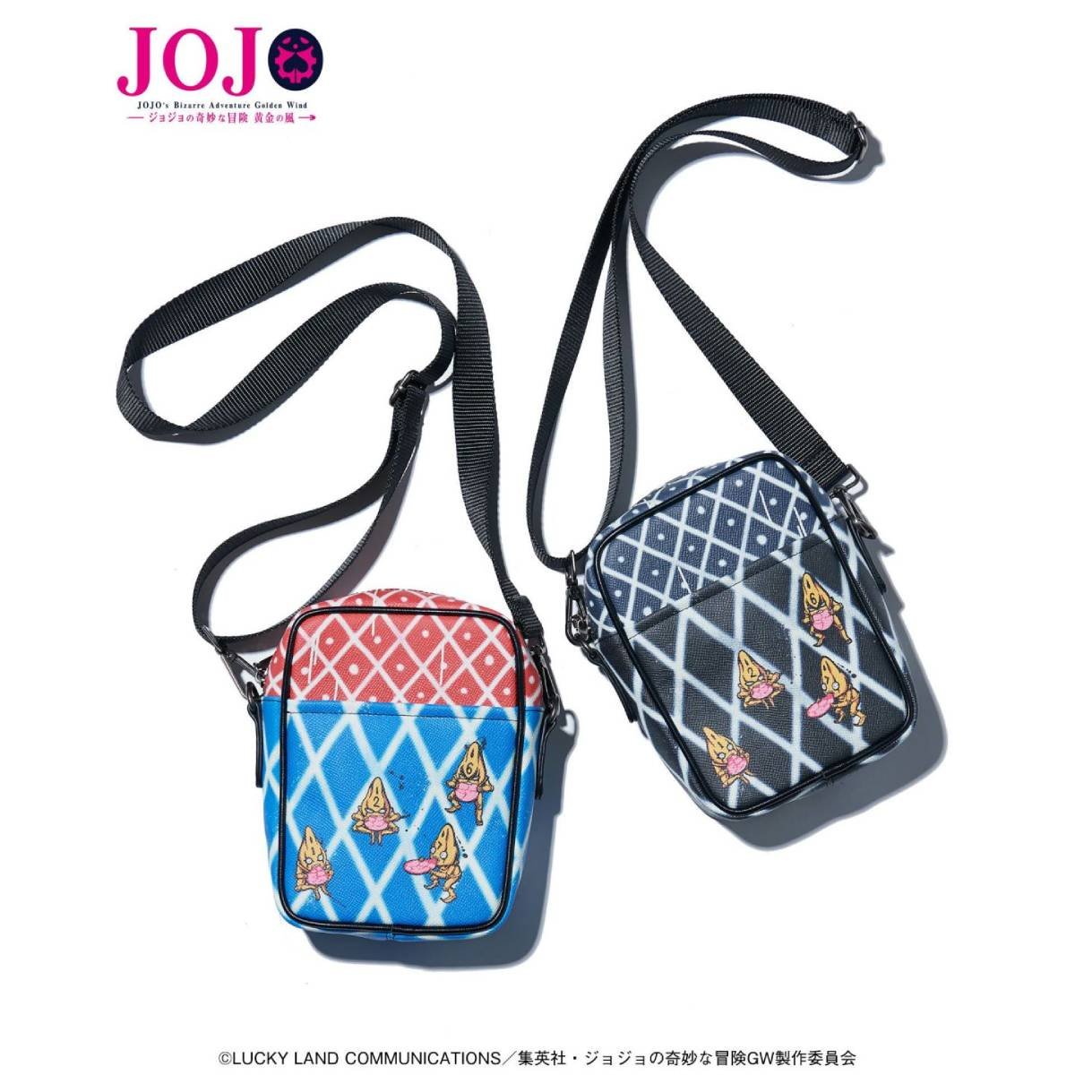 [ราคา 6,000/มัดจำ 5,000][มิถุนายน2568] กระเป๋า, กุยโด้ มิสต้า, โจโจ้ ล่าข้ามศตวรรษ, สายลมทองคำ, Glamb, Jojo's Bizarre Adventure, Golden Wind, Pouch, Guido Mista