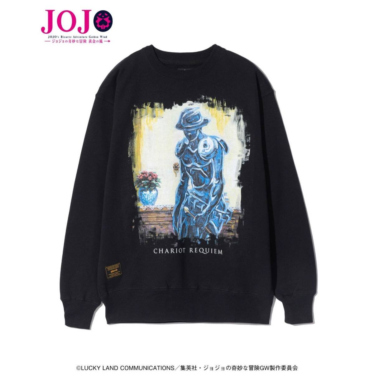 [ราคา 6,000/มัดจำ 5,000][พฤษภาคม2568] เสื้อสเวตเตอร์, แชเรียท รีเควี่ยม, โจโจ้ ล่าข้ามศตวรรษ, สายลมทองคำ, Glamb, Jojo's Bizarre Adventure, Golden Wind, Sweat, Chariot Requiem
